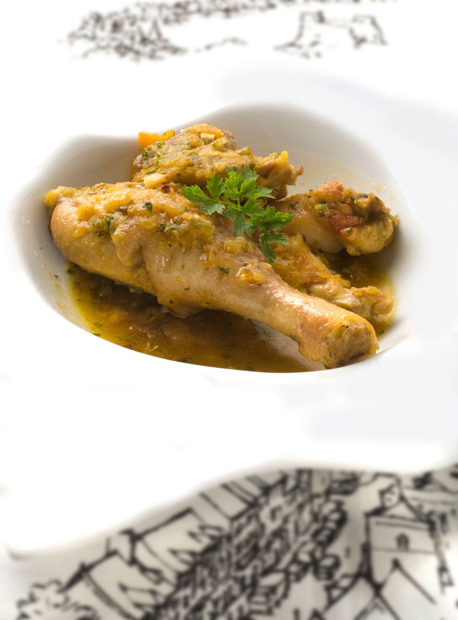 Gallina en pepitoria