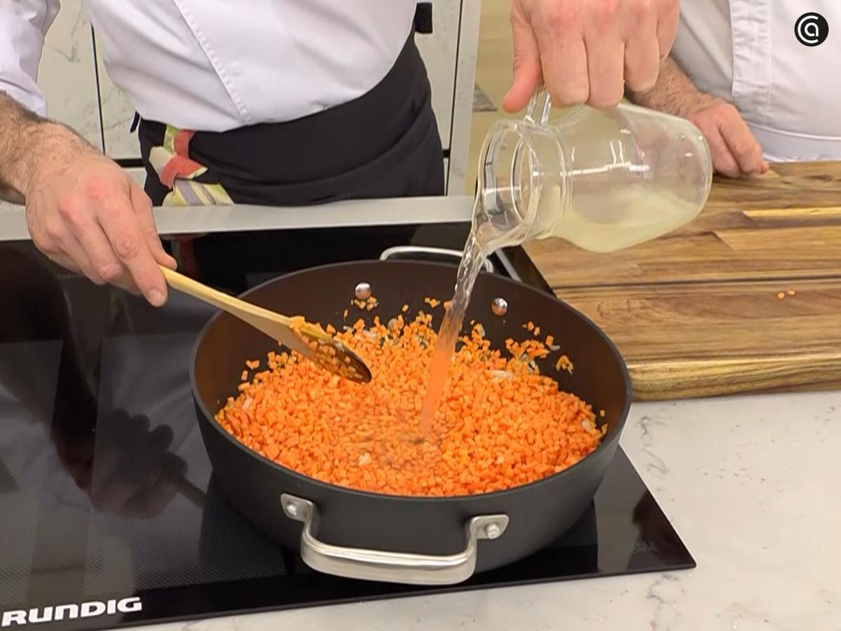 Cocina los daditos de boniato