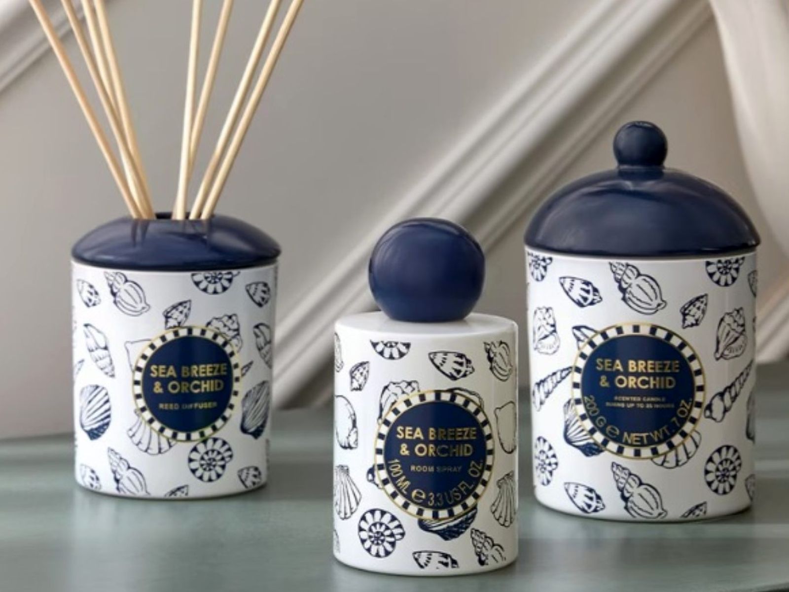 Perfume para el hogar de inspiración costera