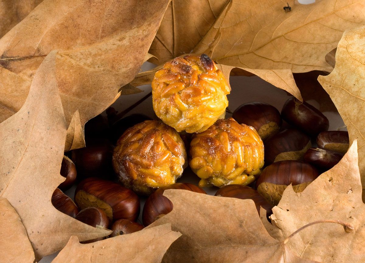recetas tipicas dia todos los santos panellets xl