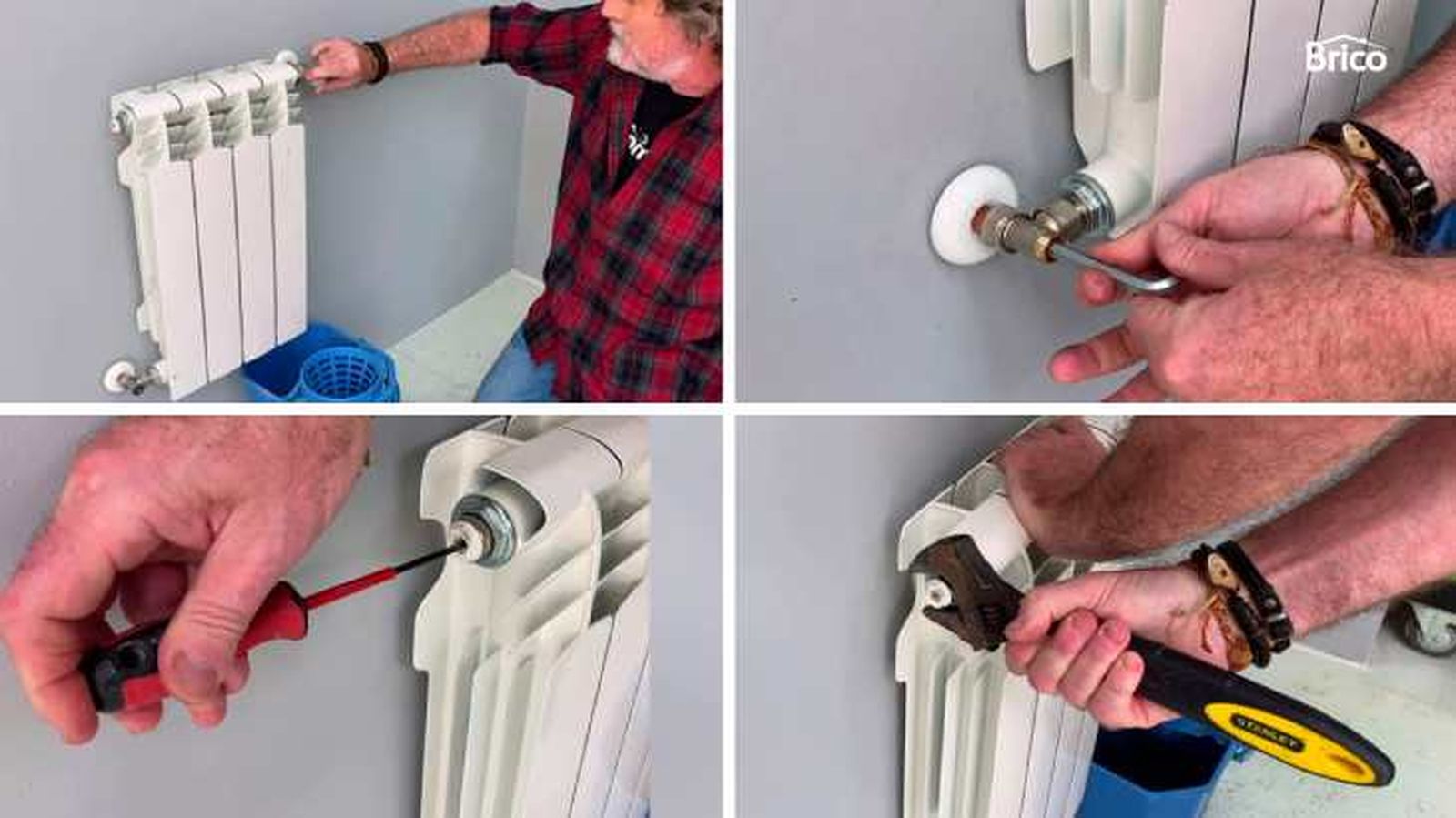 Pasos para purgar un radiador