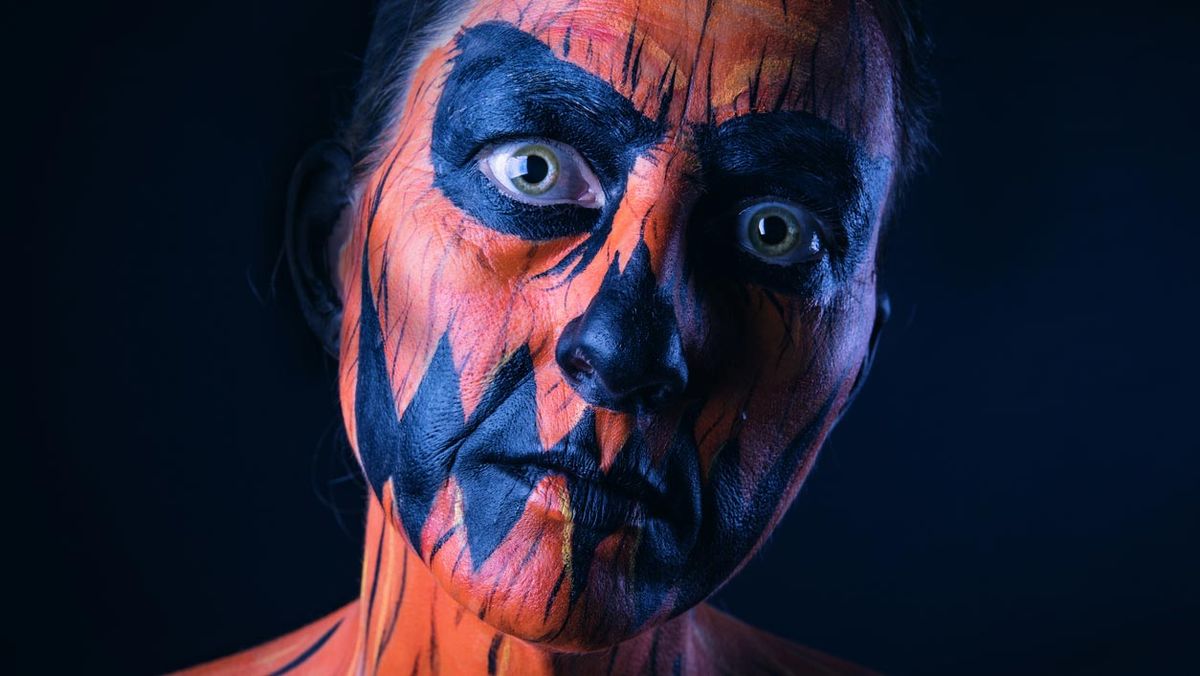 maquillaje calabaza halloween