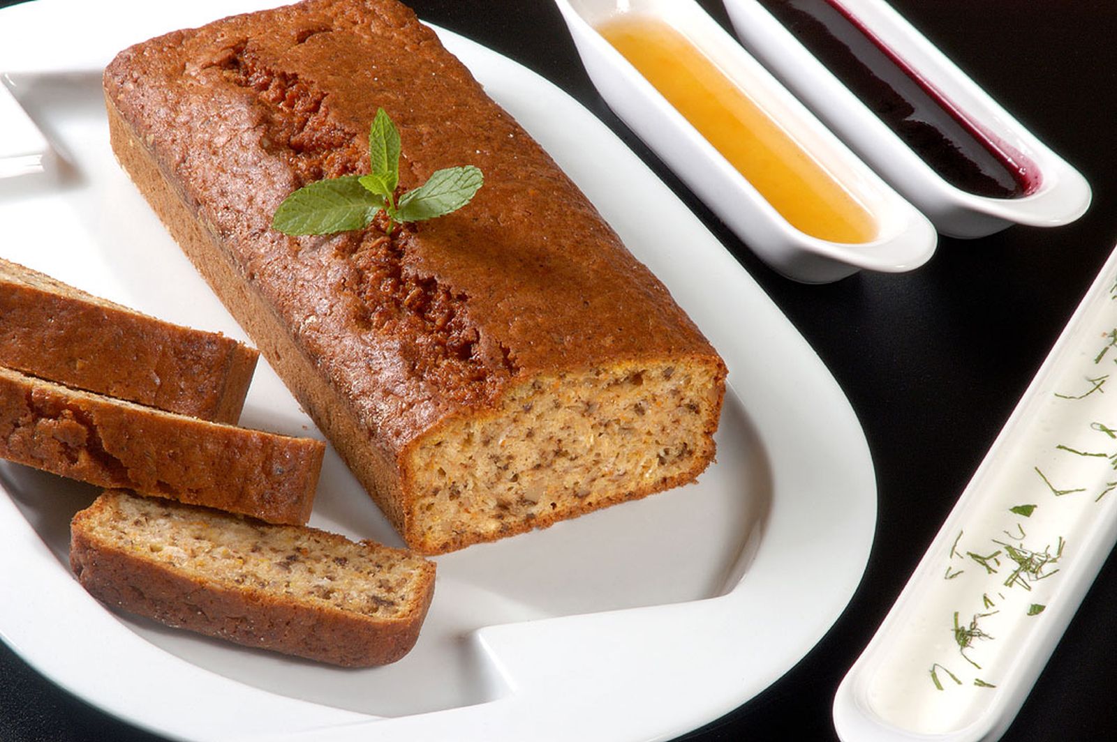 Pan dulce de calabaza y avena