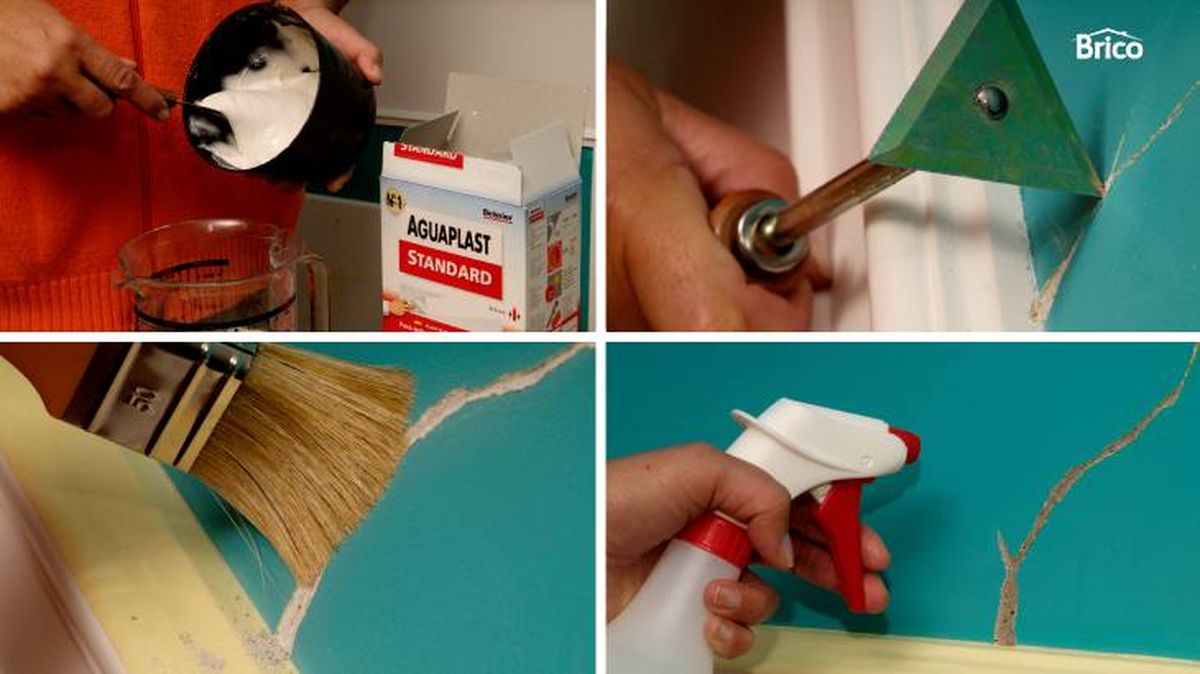 bricomania 436 arreglar desconchon pared 2