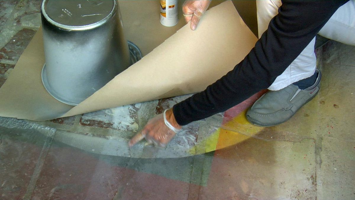Pintar con spray en casa paso 1