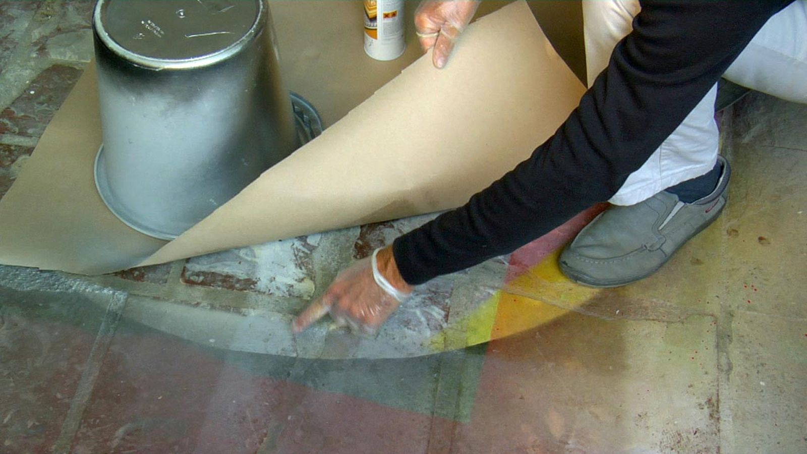 Pintar con spray en casa paso 1
