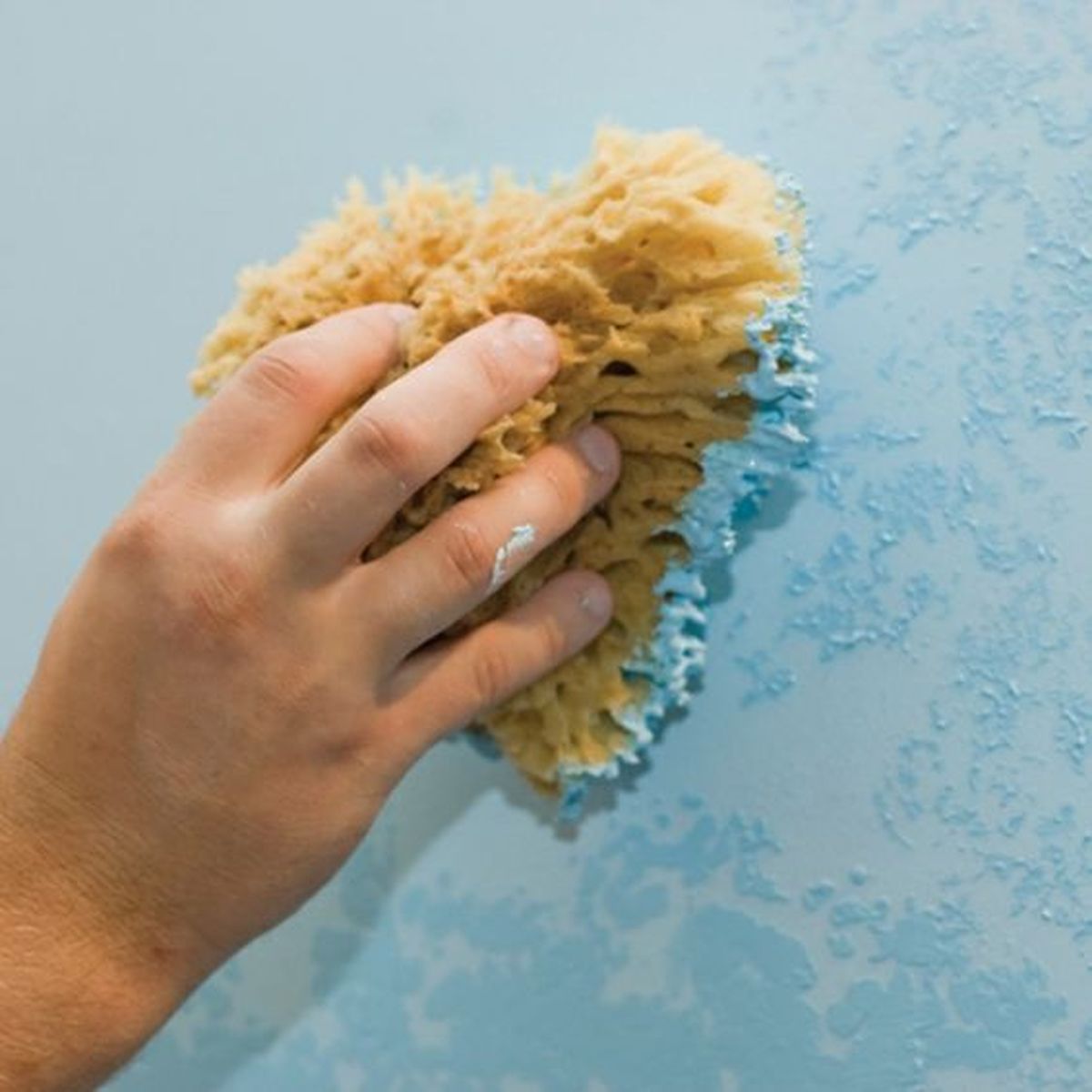 pintar pared esponja natural 2