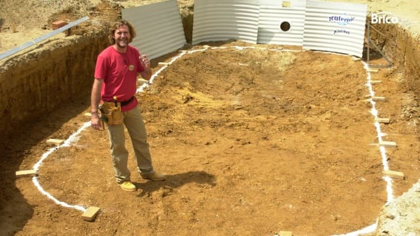 Brico 374 como hacer una piscina de obra paso 2