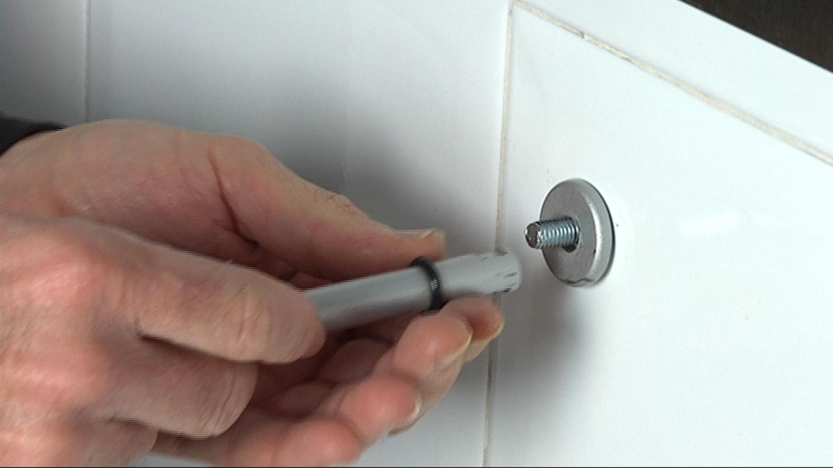 Extracción de varilla roscada paso 9