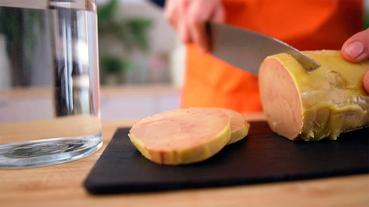 Receta de turrón de foie con salsa de higos   paso 3