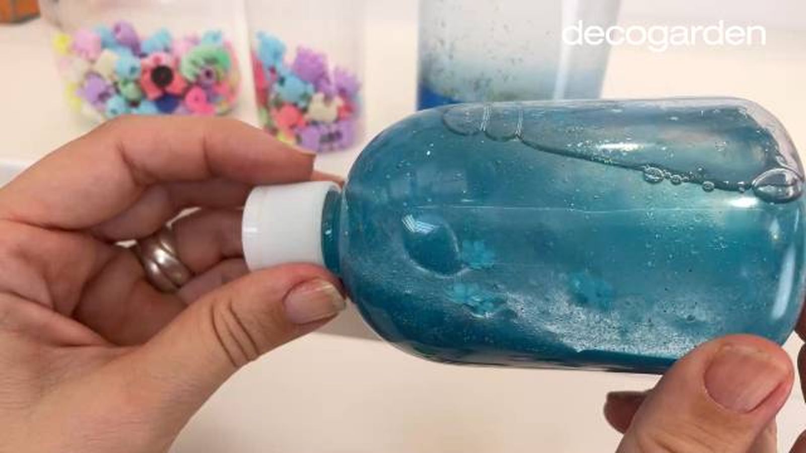 botellas sensoriales bebes paso 9