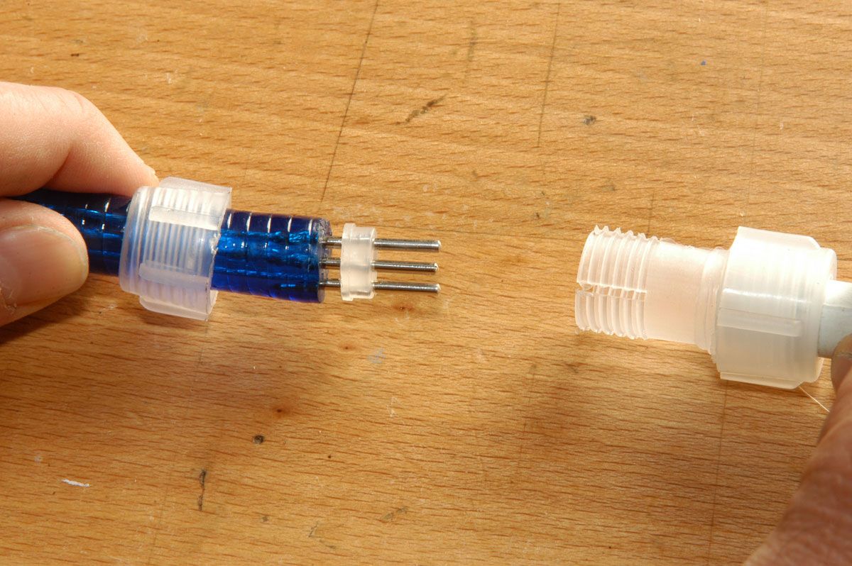 Estrella con tubo luminoso paso 12