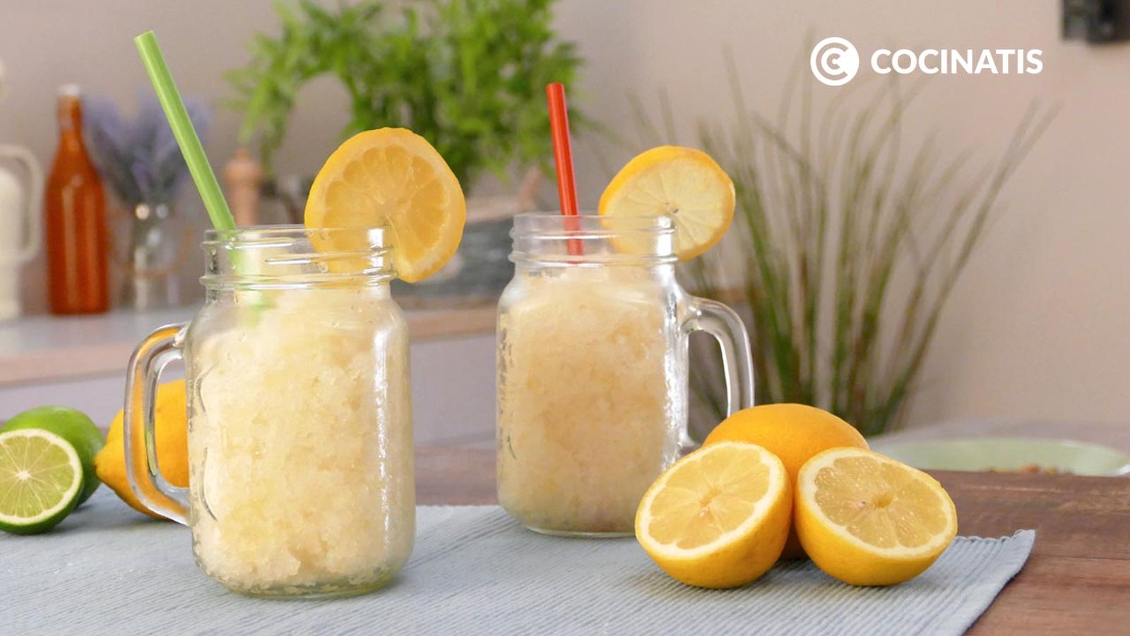 Receta de granizado de limón