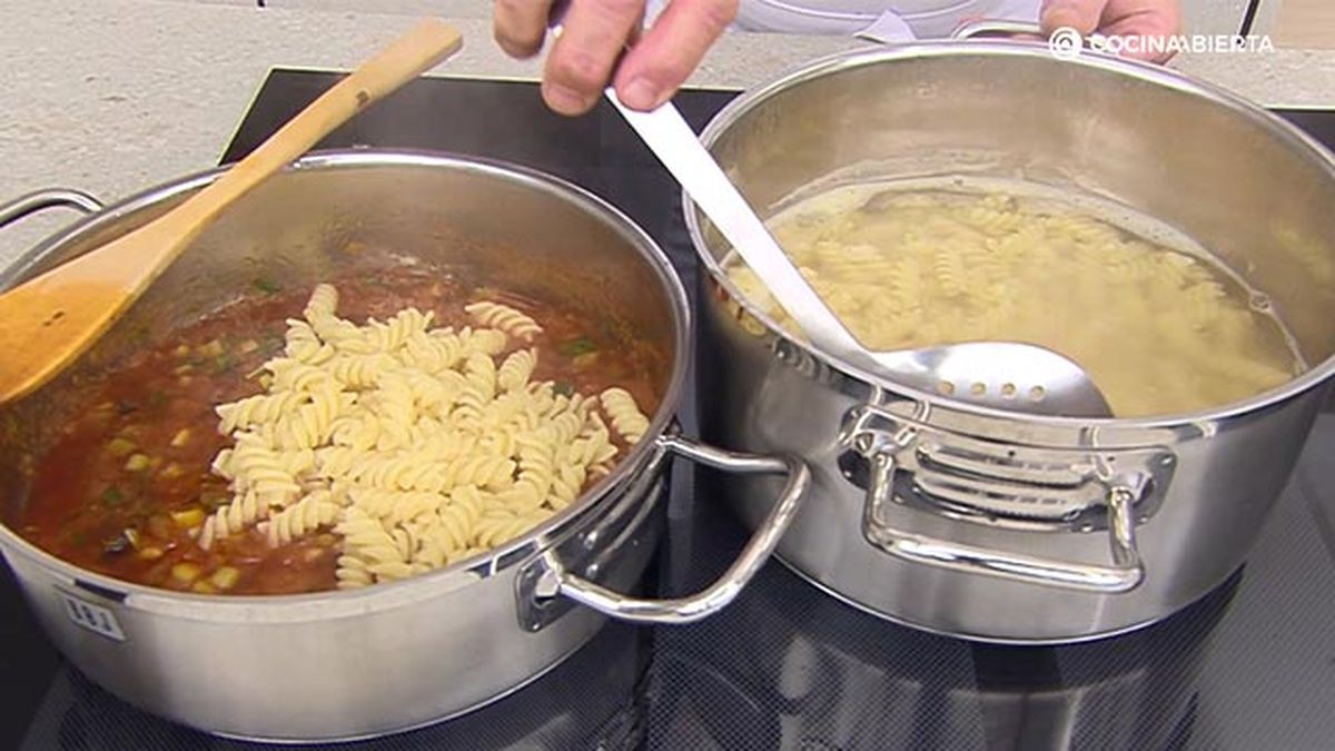 receta espirales pasta sofrito anchoas ka paso 4