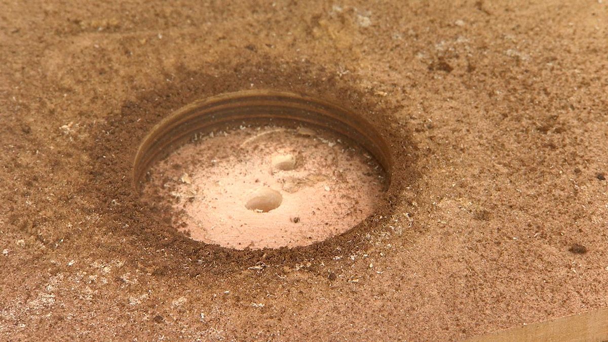 Árbol de Navidad de madera desmontable paso 4