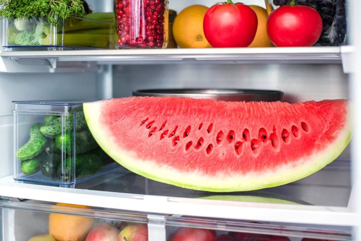 La fruta partida debe mantenerse en refrigeración protegida con film o en un recipiente con tapa