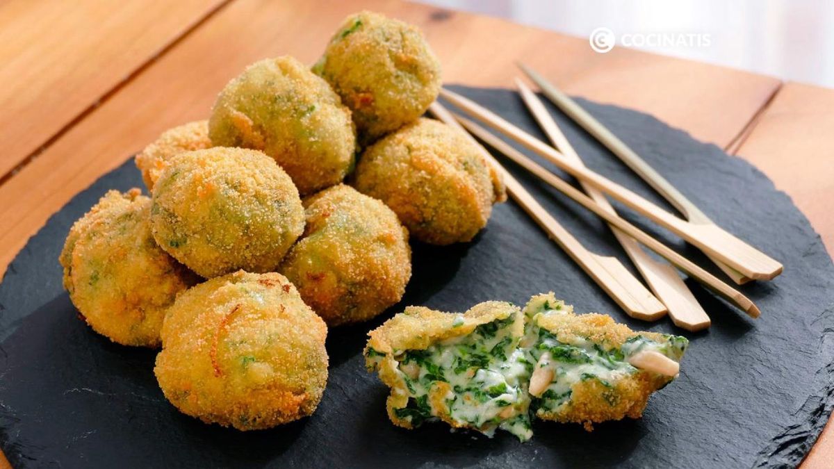 Croquetas de espinacas