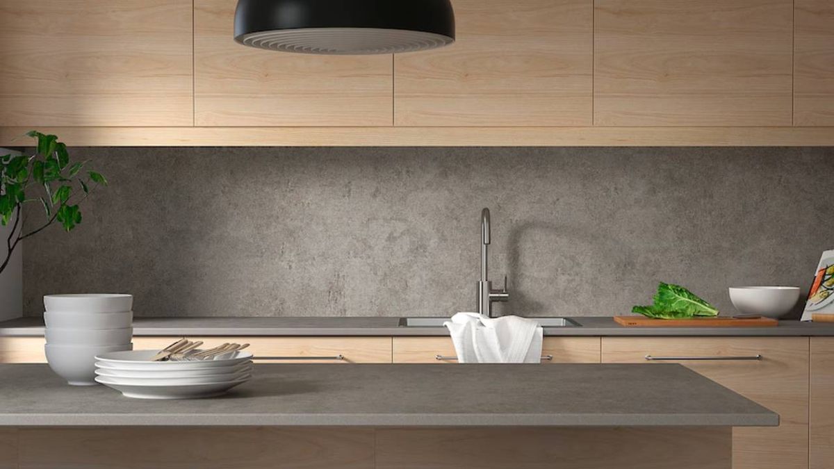 cocina azulejo imitacion piedra