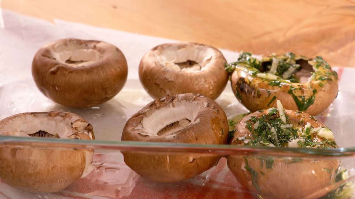 Champiñones al horno con ajo y perejil   Paso 4