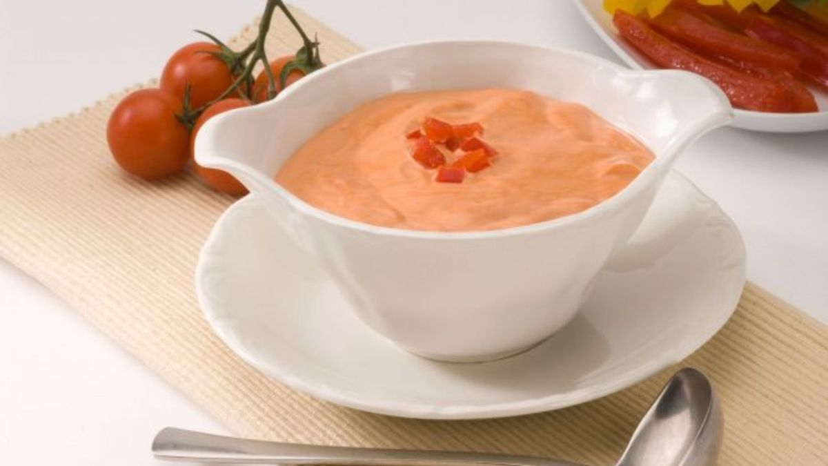 La salsa rosa es una de las que más realzan el sabor de pescados y mariscos