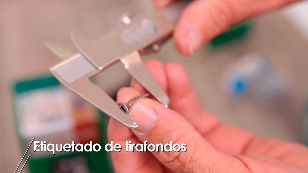 Cómo es el etiquetado de los tirafondos 4