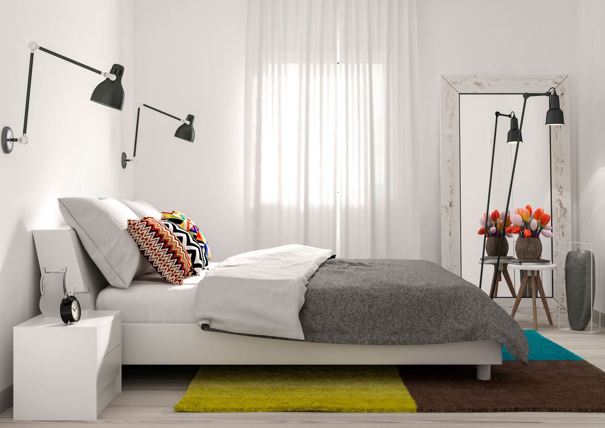 Cómo hacer que el dormitorio parezca más grande   espejos