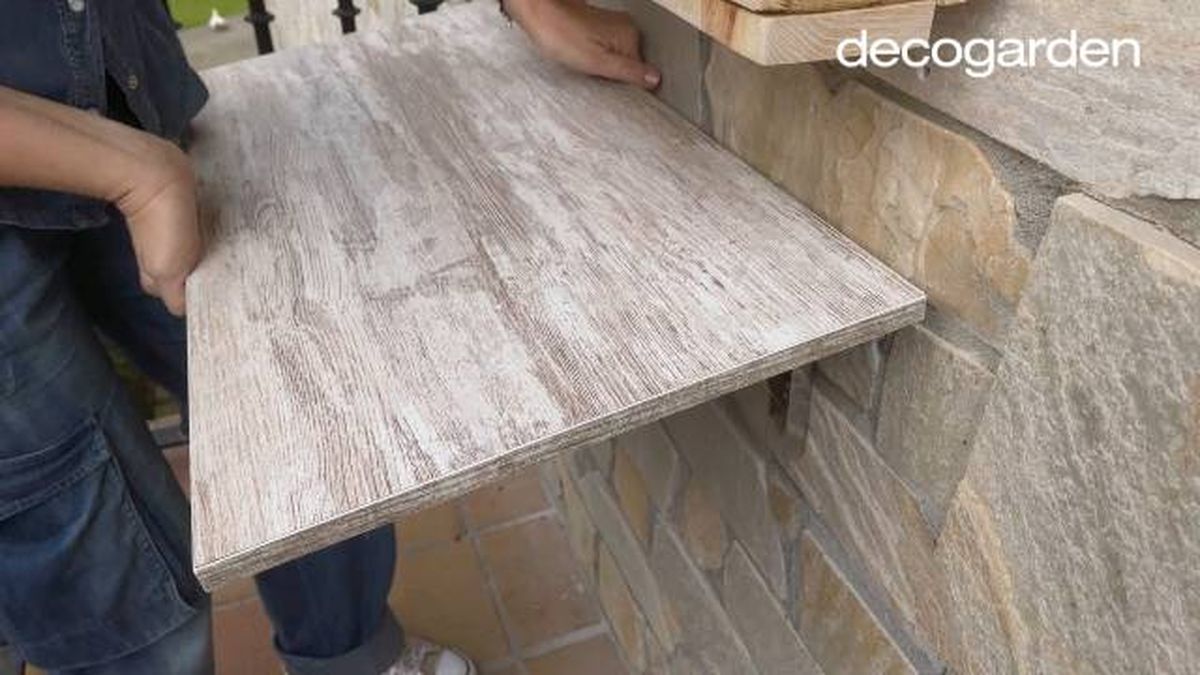 como hacer mesa abatible para balcon pequeno paso 3