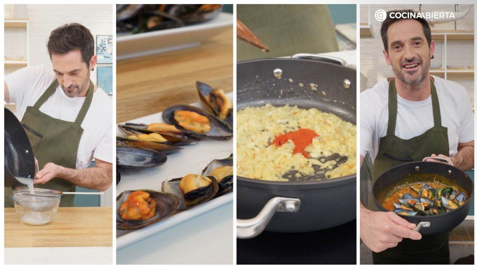 Joseba Arguiñano nos propone un sencillo entrante con mejillones para Navidad