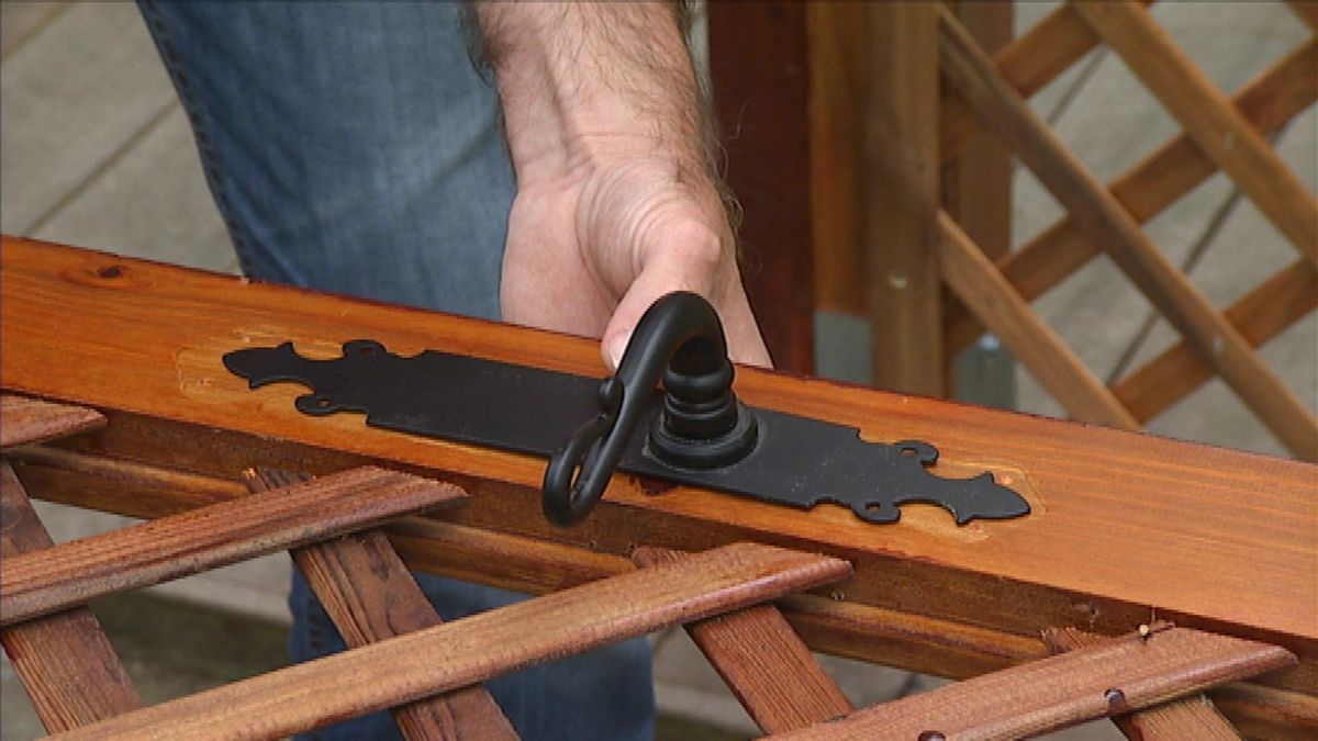 Puerta para la terraza paso 13