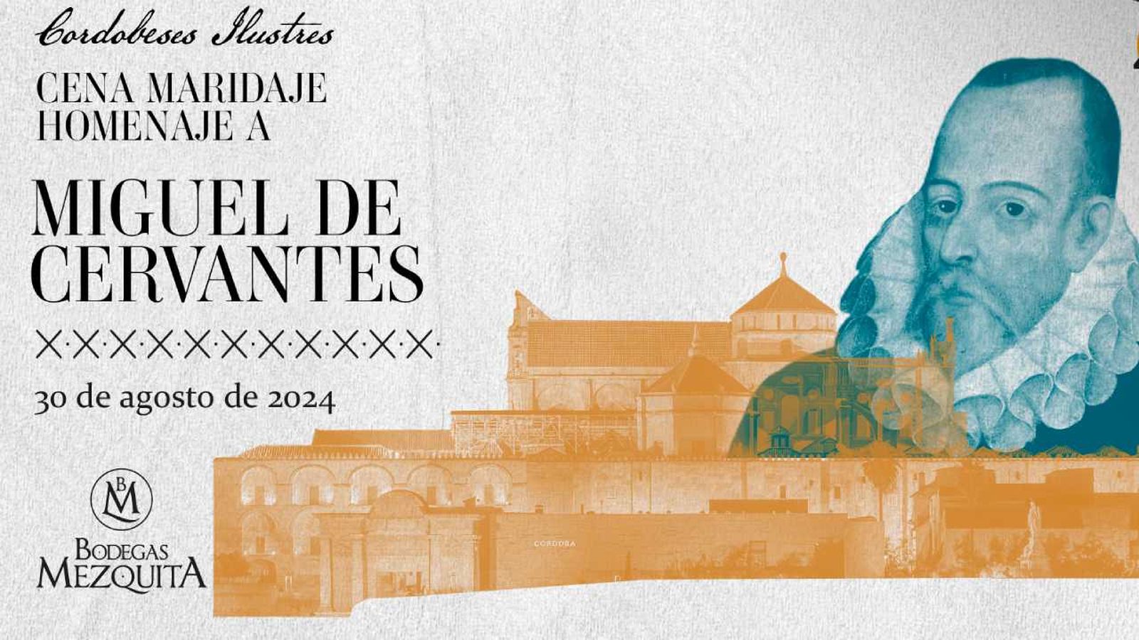 Córdoba homenajea a Cervantes con una cena inspirada en sus obras