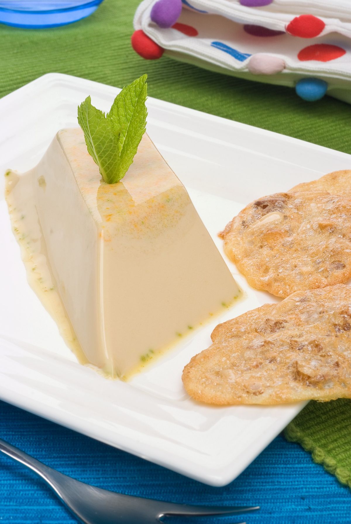 Horchata cuajada con tejas xl