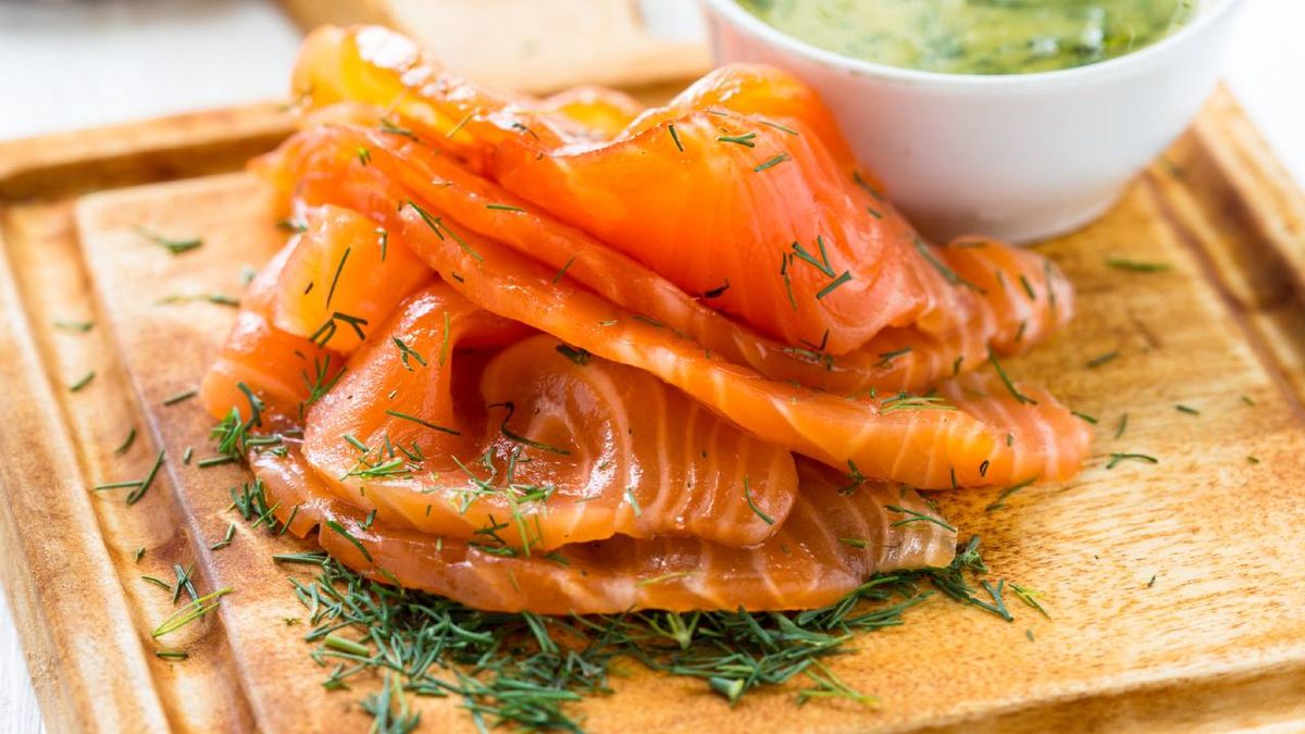 salmon marinado receta noruega