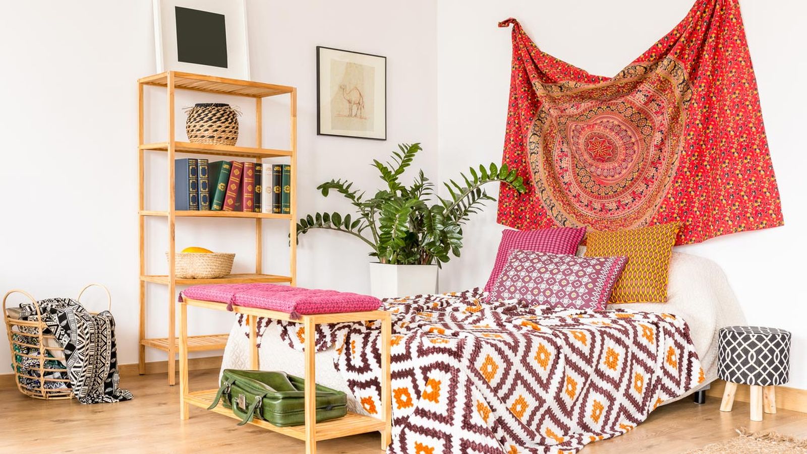 tapices mandalas decoracion hippie cabecero