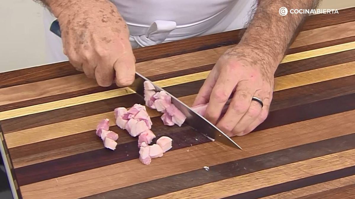 KARL7052 Lentejas panceta hongos paso 1