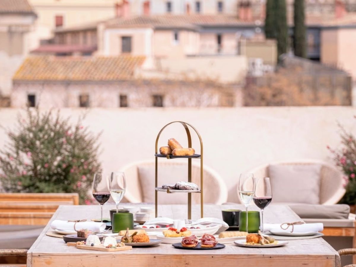 El mejor desayuno de hotel boutique es exclusivo para los huéspedes del hotel