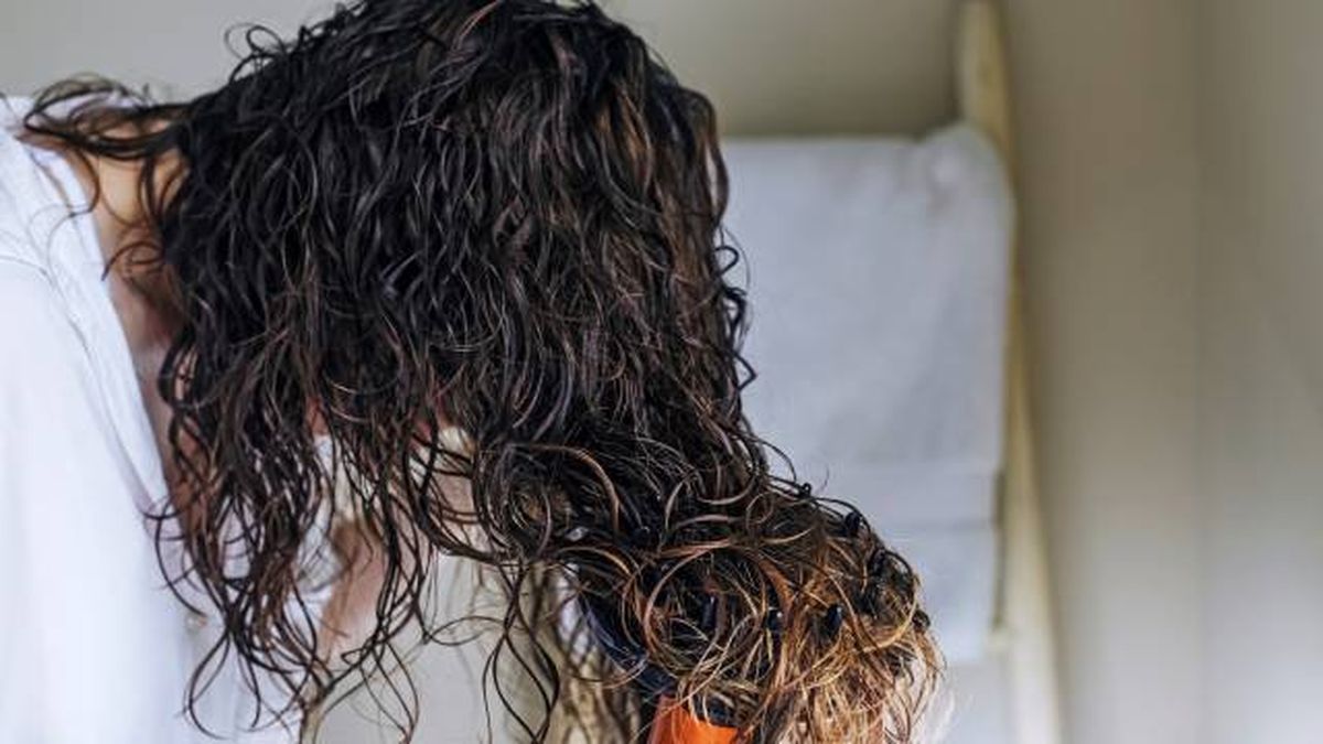 rizar el pelo con difusor