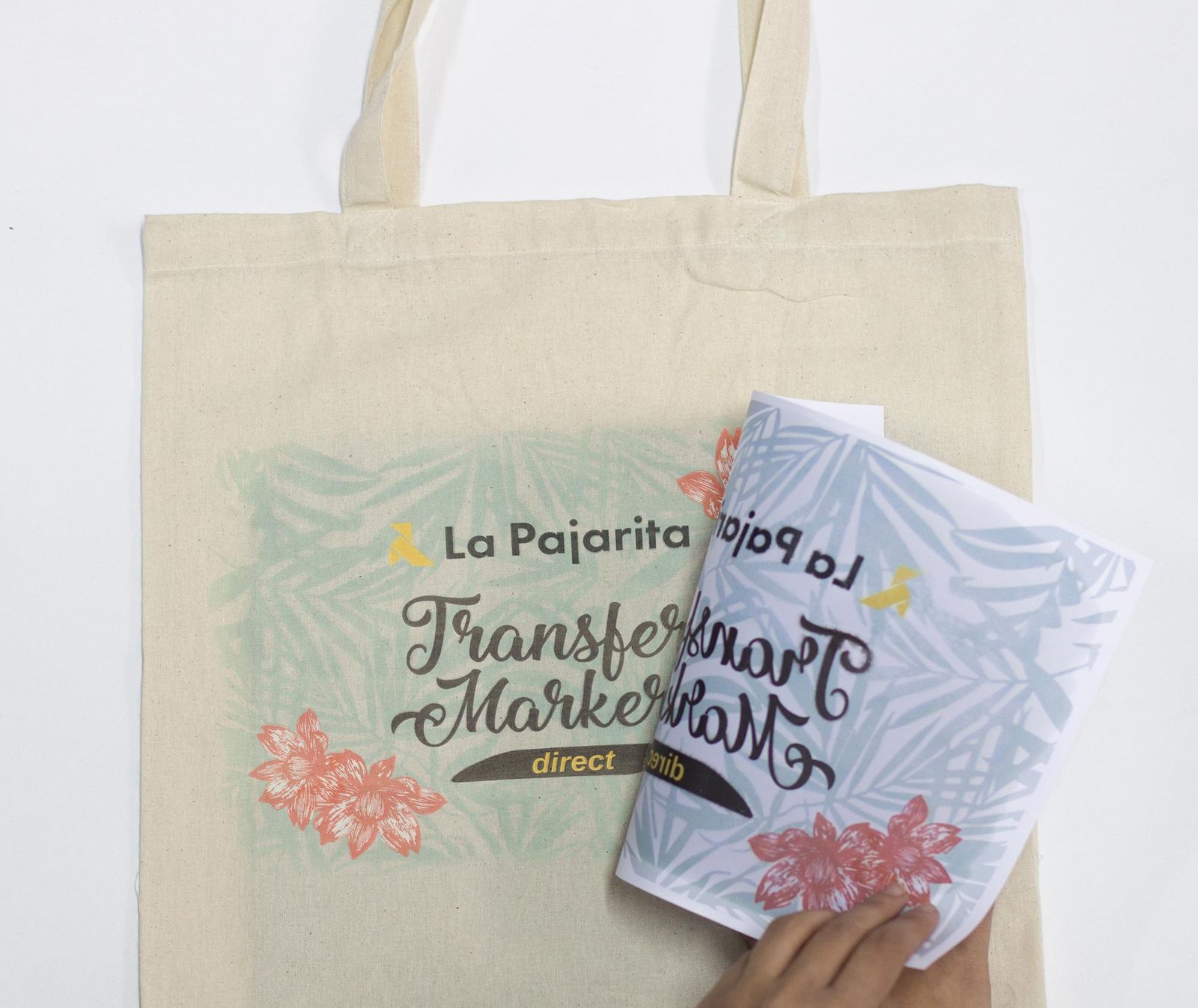 rotulador trasnferencias imagenes transfer marker paso5