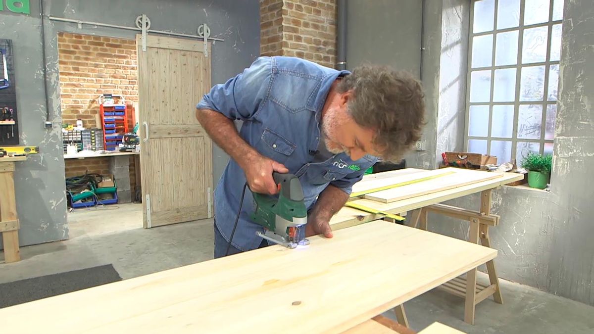 Cómo hacer una cama con canapé paso 3