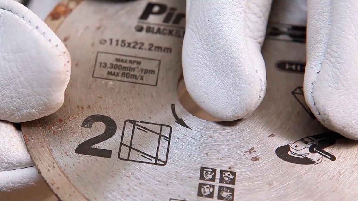 Tipos de discos para la amoladora paso 1