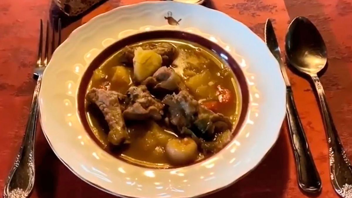 Guiso costilla de cerdo con verduras