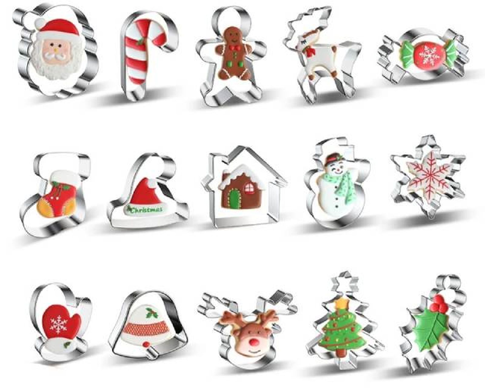 moldes galletas navidad aliexpress cortadores