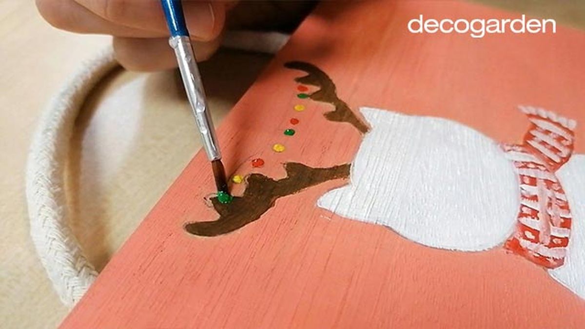 adorno navidad madera kawaii paso 5