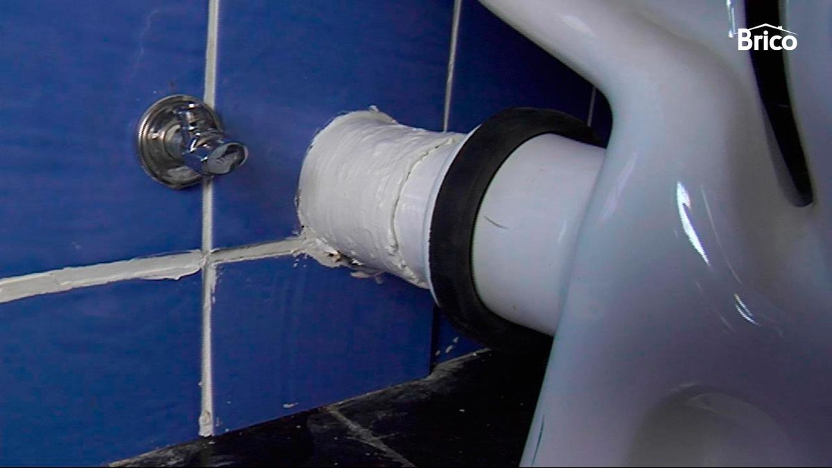 Renovar la fijación del inodoro p6