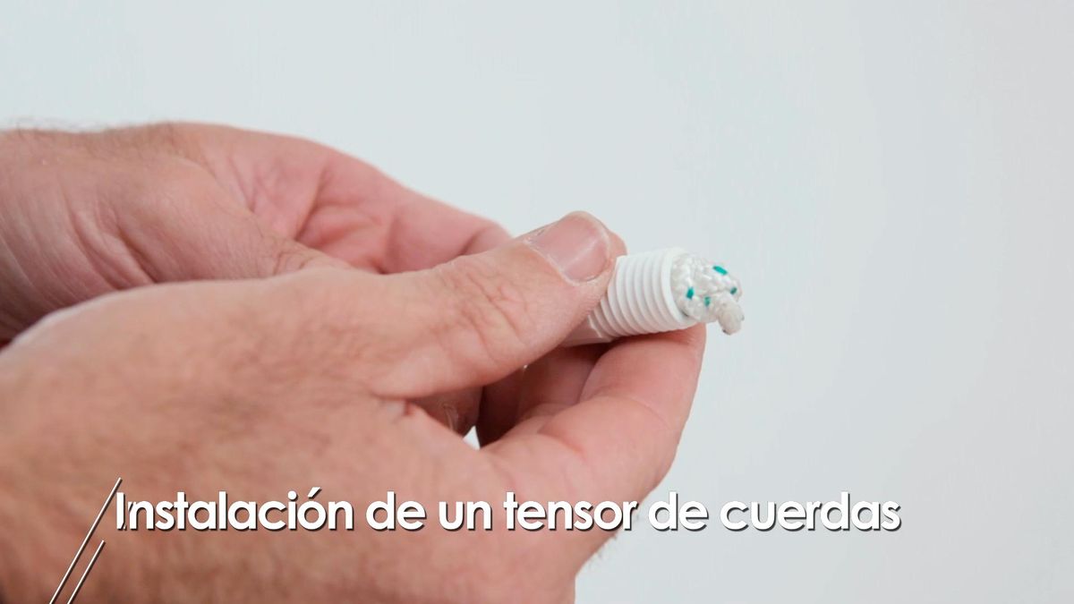 Cómo colocar un tensor de cuerdas paso 4