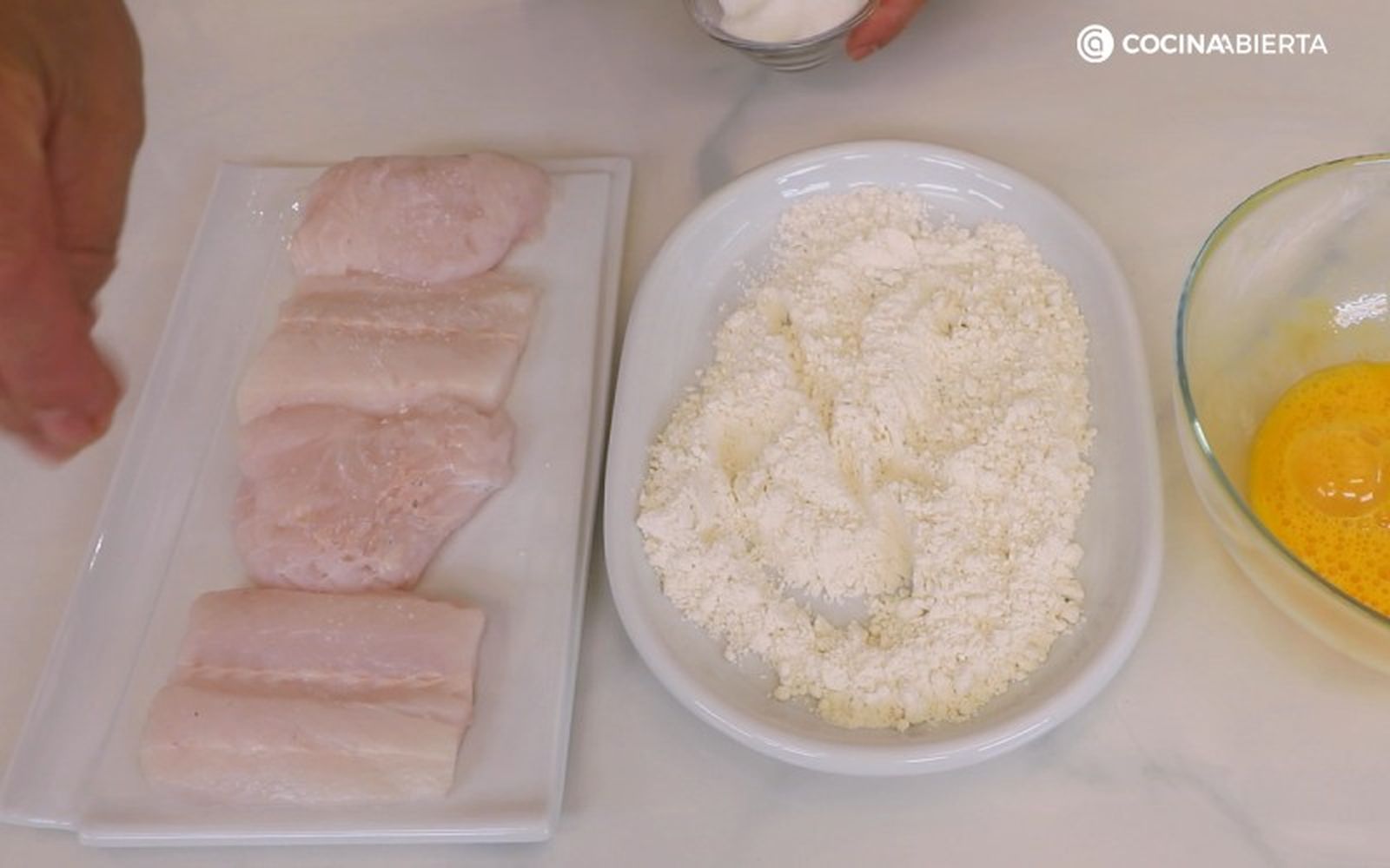 Prepara todos los ingredientes de forma ordenada para que el paso a paso sea más fácil