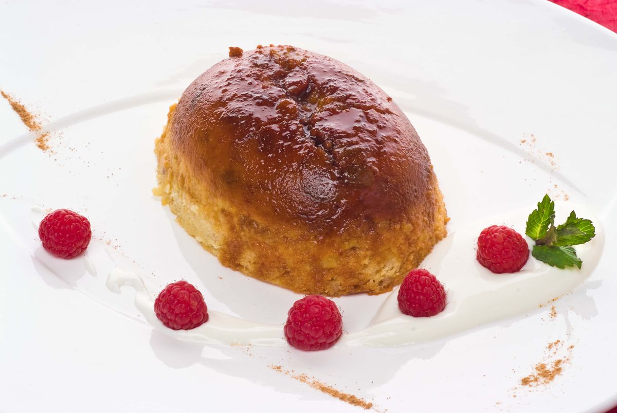 pudin de frutas y pan xl