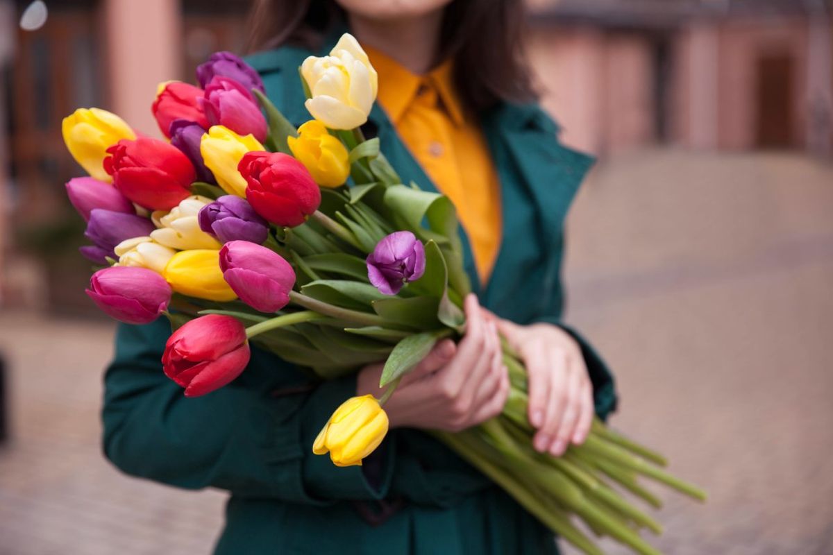 Cada año se regalan miles de tulipanes en San Francisco.