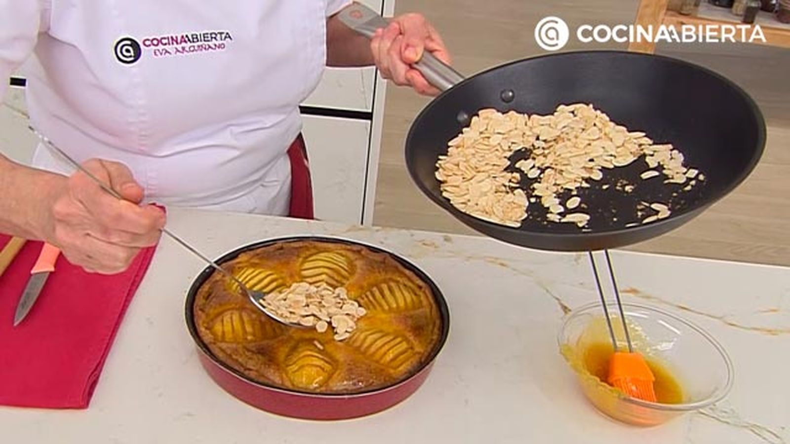 receta tarta de peras con franchipan postre eva arguinano paso5 karl67320321