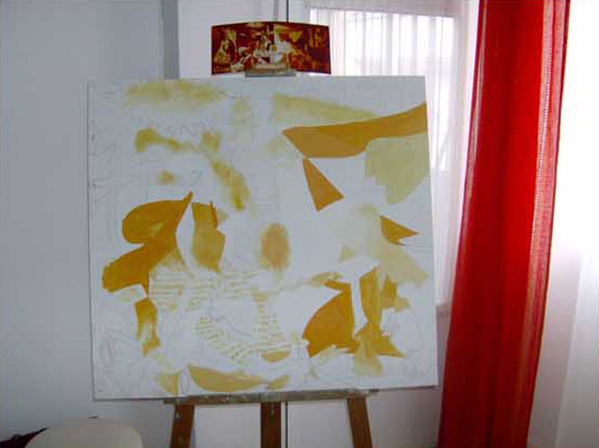 Pintar el cuadro Guernica en otros colores paso 4