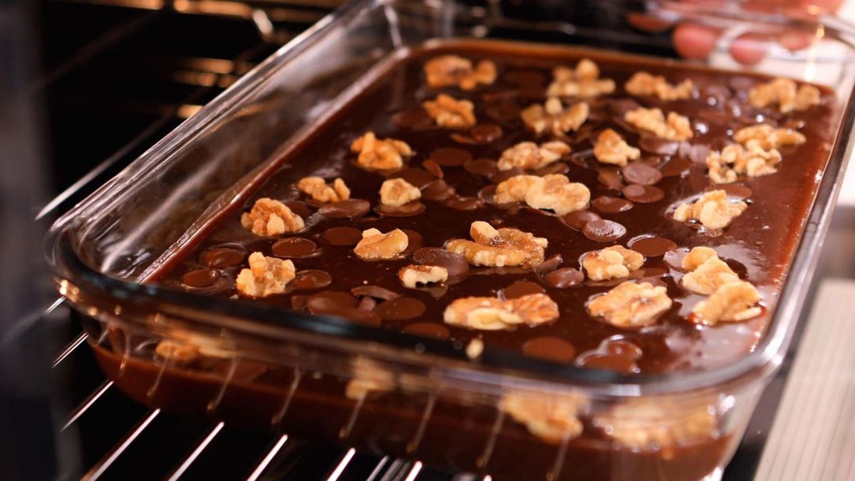 Brownie de chocolate   Paso 5